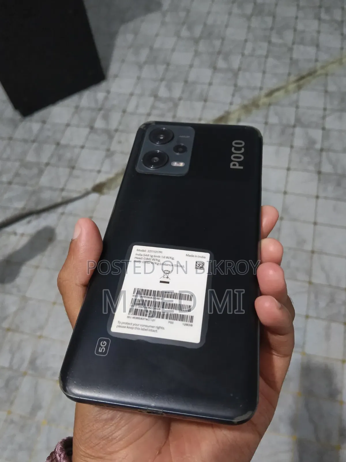 Xiaomi Poco X5 128 GB Black