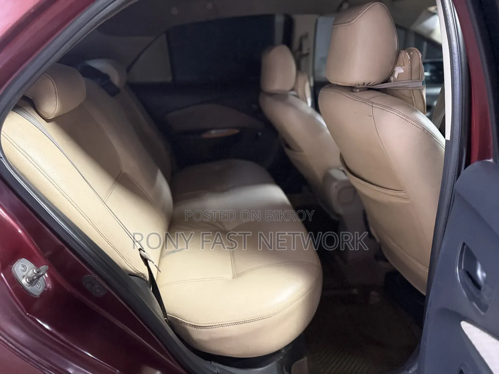 Toyota Belta 2006 Maroon