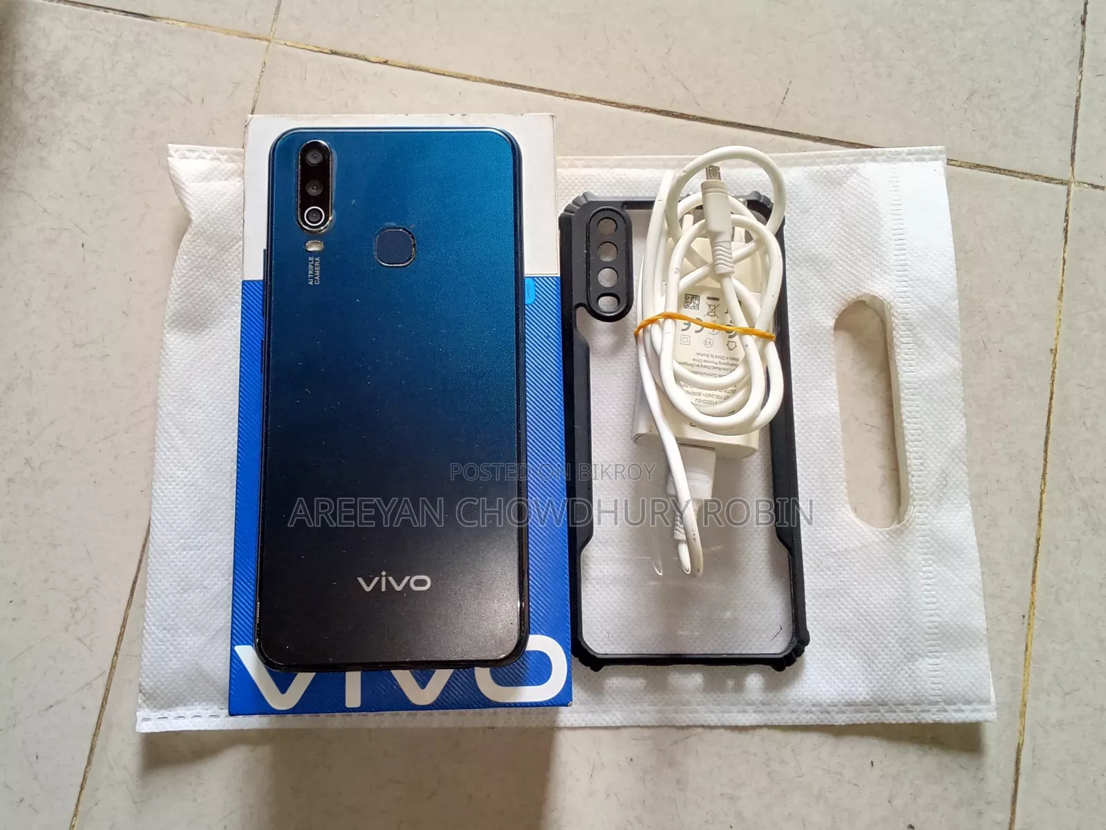 Vivo Y17 256 GB Blue