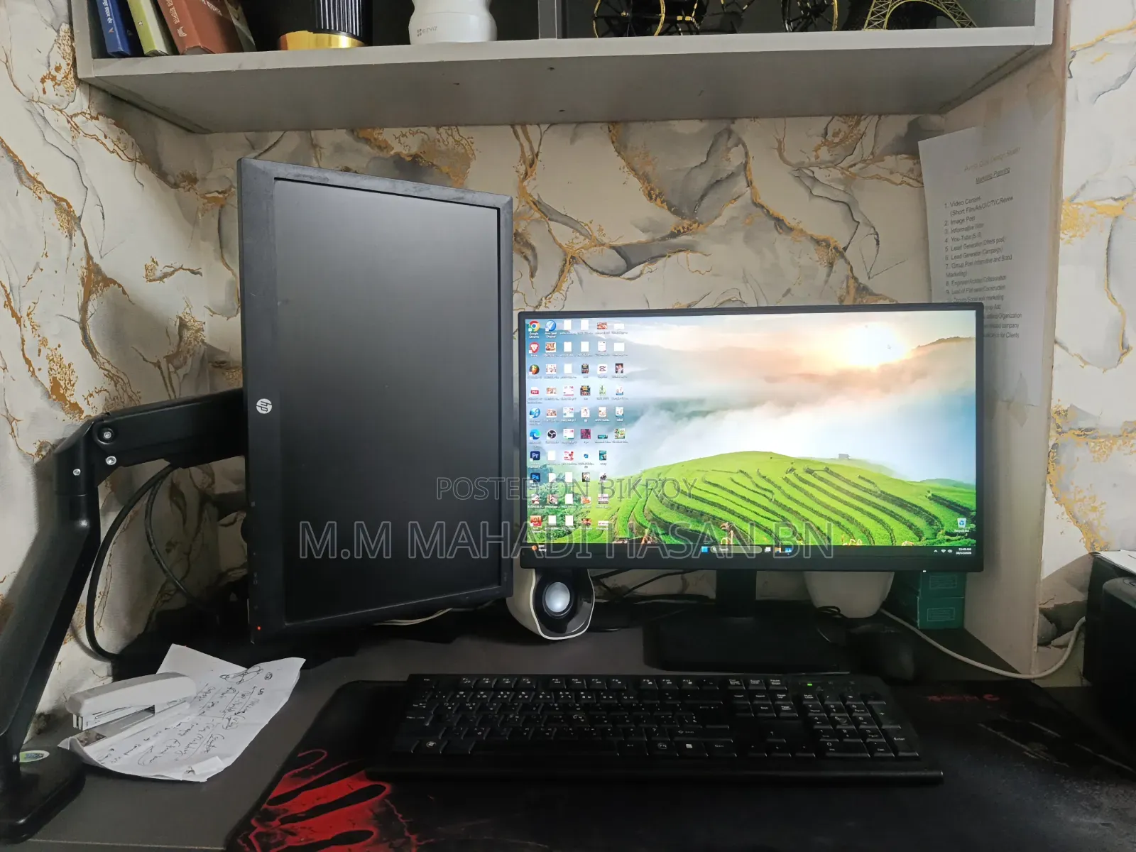 Desktop Computer Asus 16GB AMD Ryzen 5 SSD 512GB
