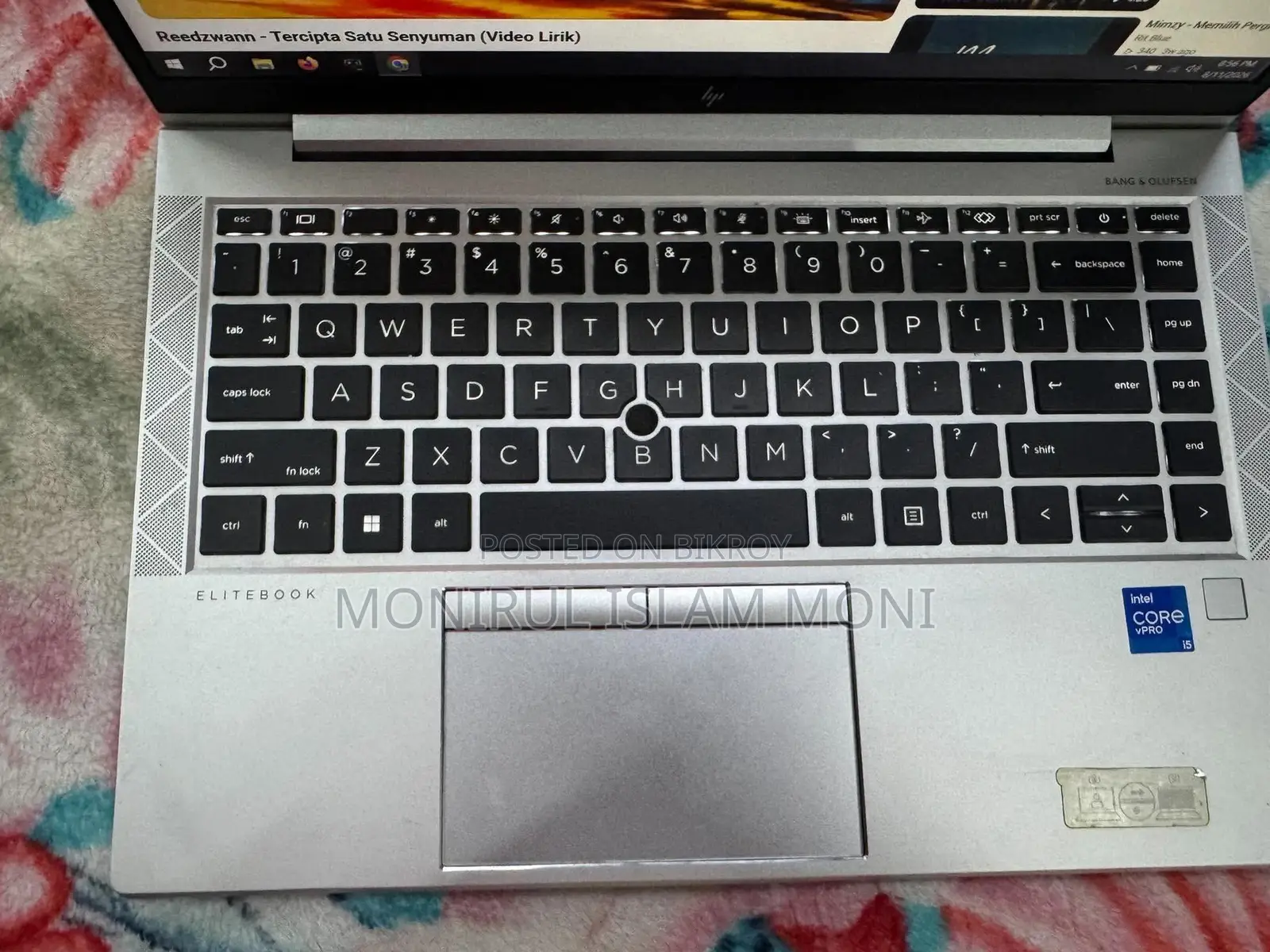 Laptop HP EliteBook 840 G8 16GB Intel Core i5 SSD 256GB