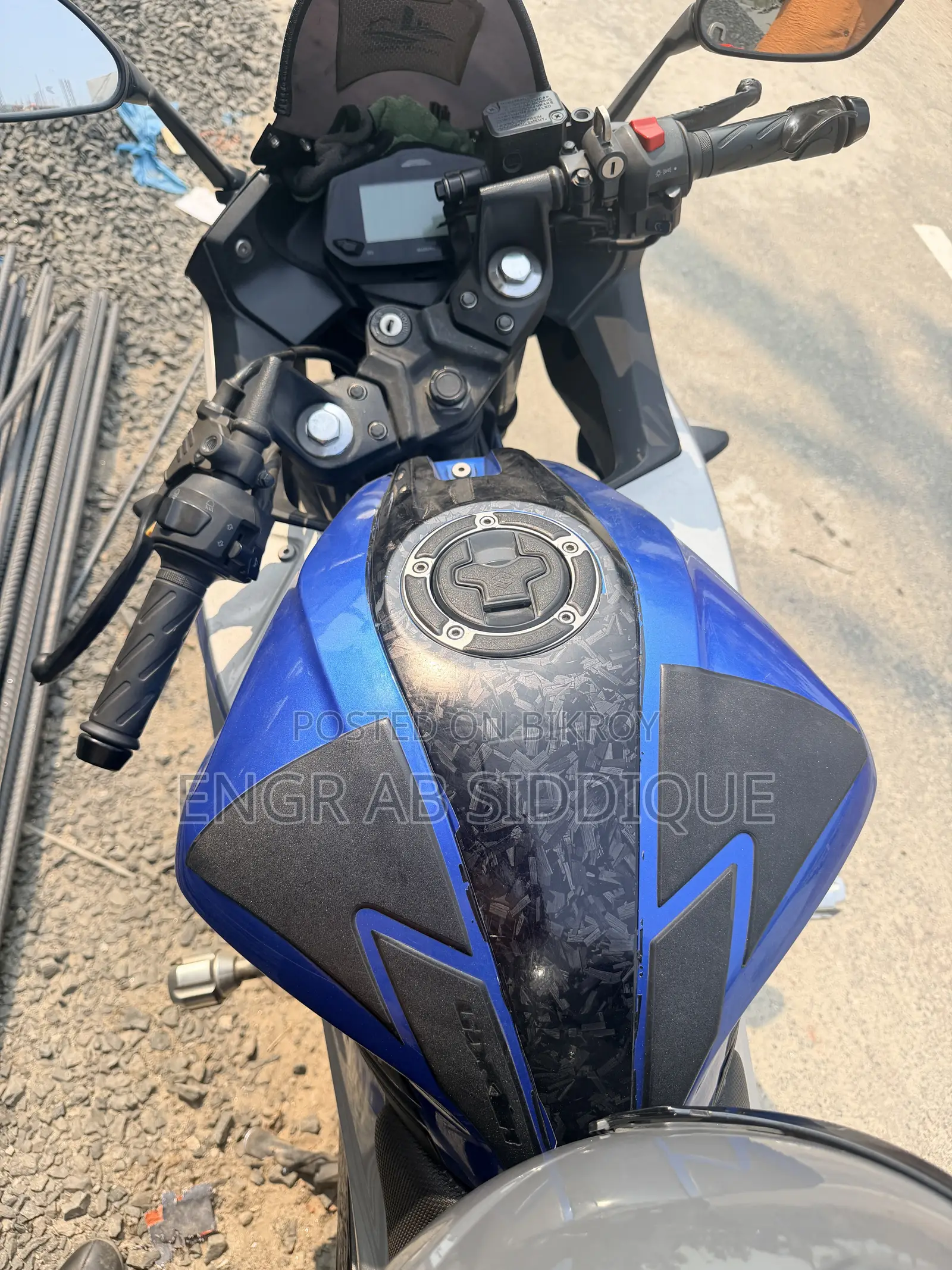 Suzuki Gixxer SF 2024 Blue