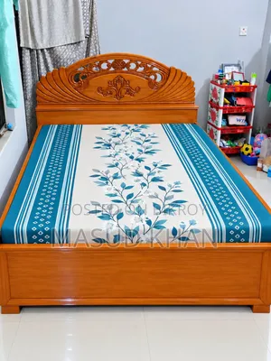 Strong and durable wooden cot bed, bed, Khat