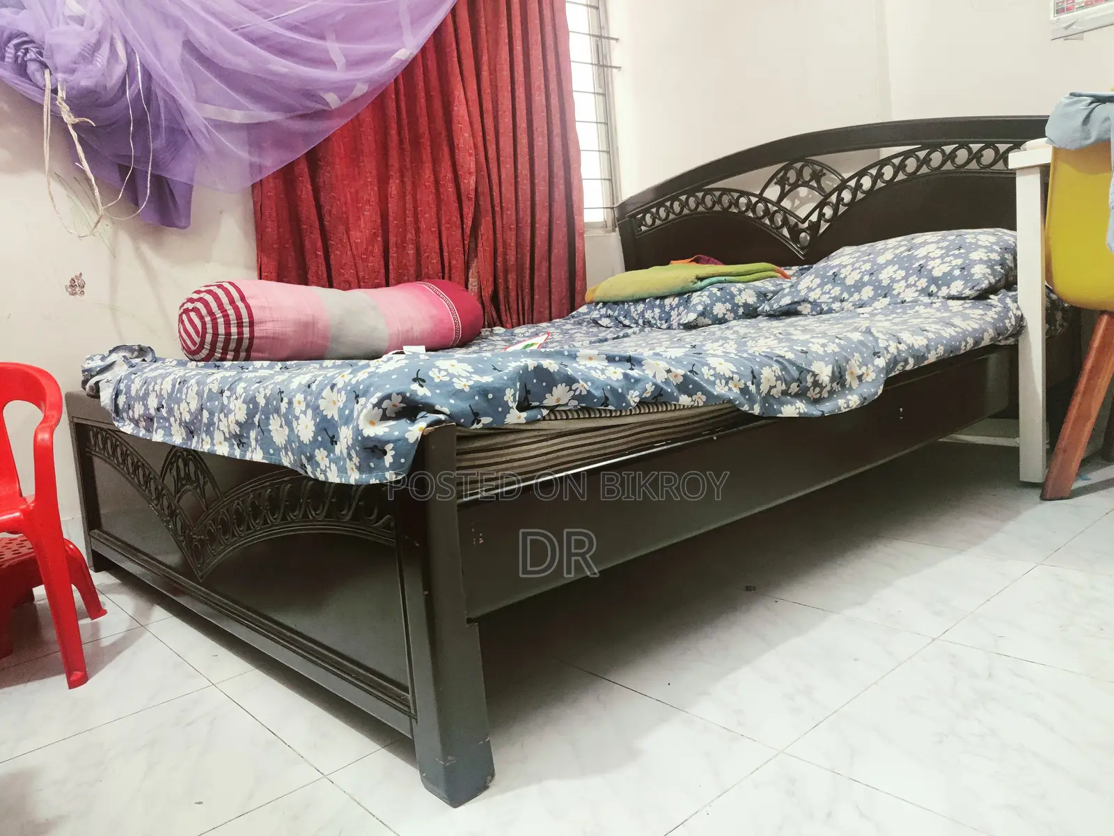 Bed With Mattress Used