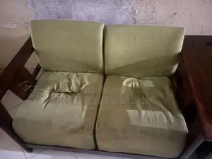 Sofa Old Navana and Marble Dining With 6 Chairs (Little Damaged)