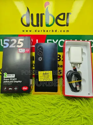 Itel S25 128 GB Black