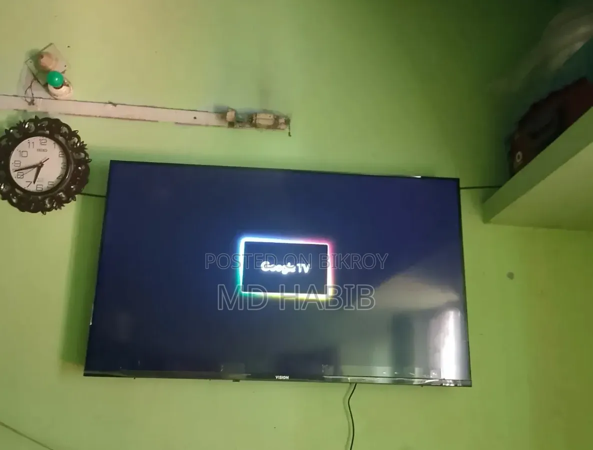 Vision 43 pQ6 Galaxy Plus 4k Qled Google TV