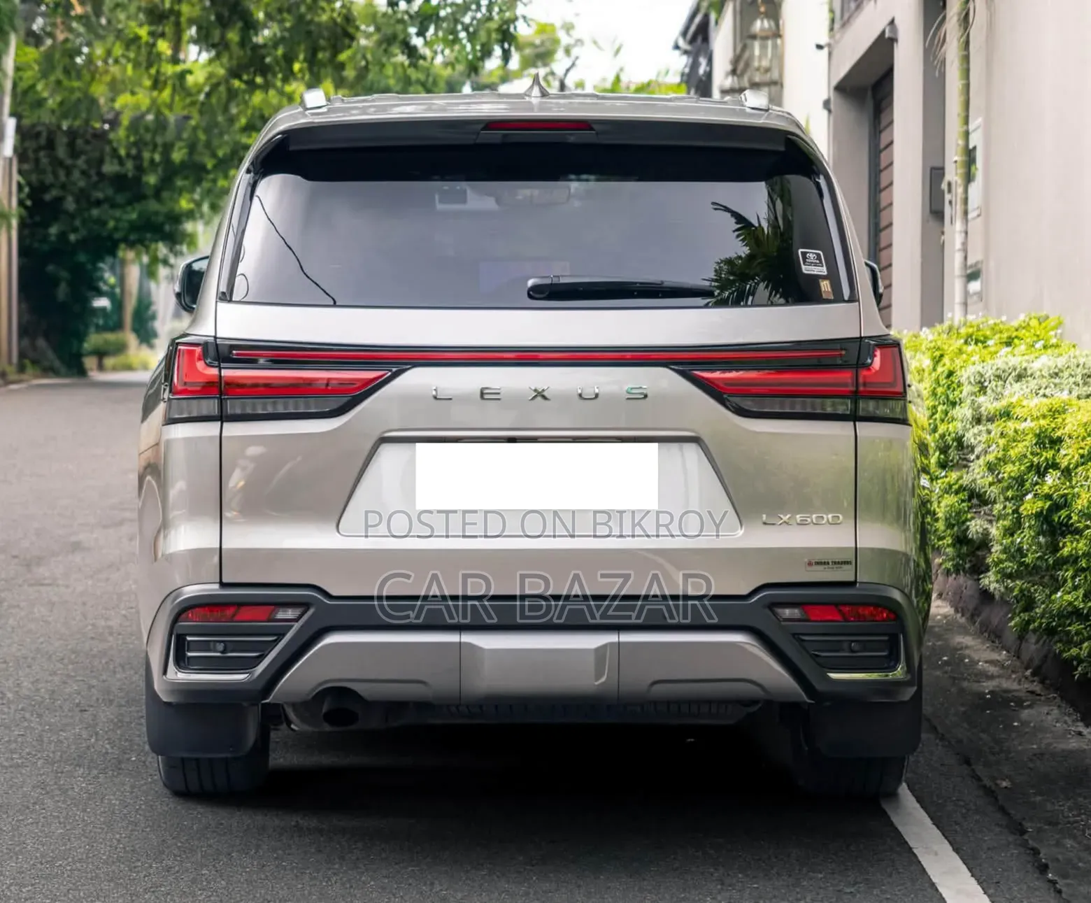 New Lexus LX 600 2025 Brown