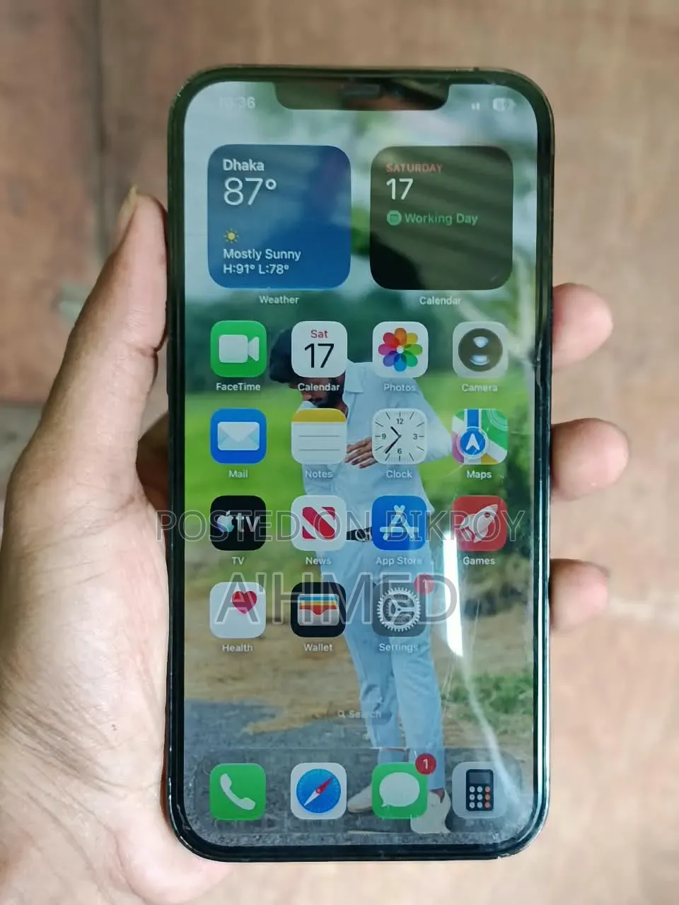 অ্যাপল আইফোন ১২ প্রো ম্যাক্স ১২৮ জিবি ব্লু