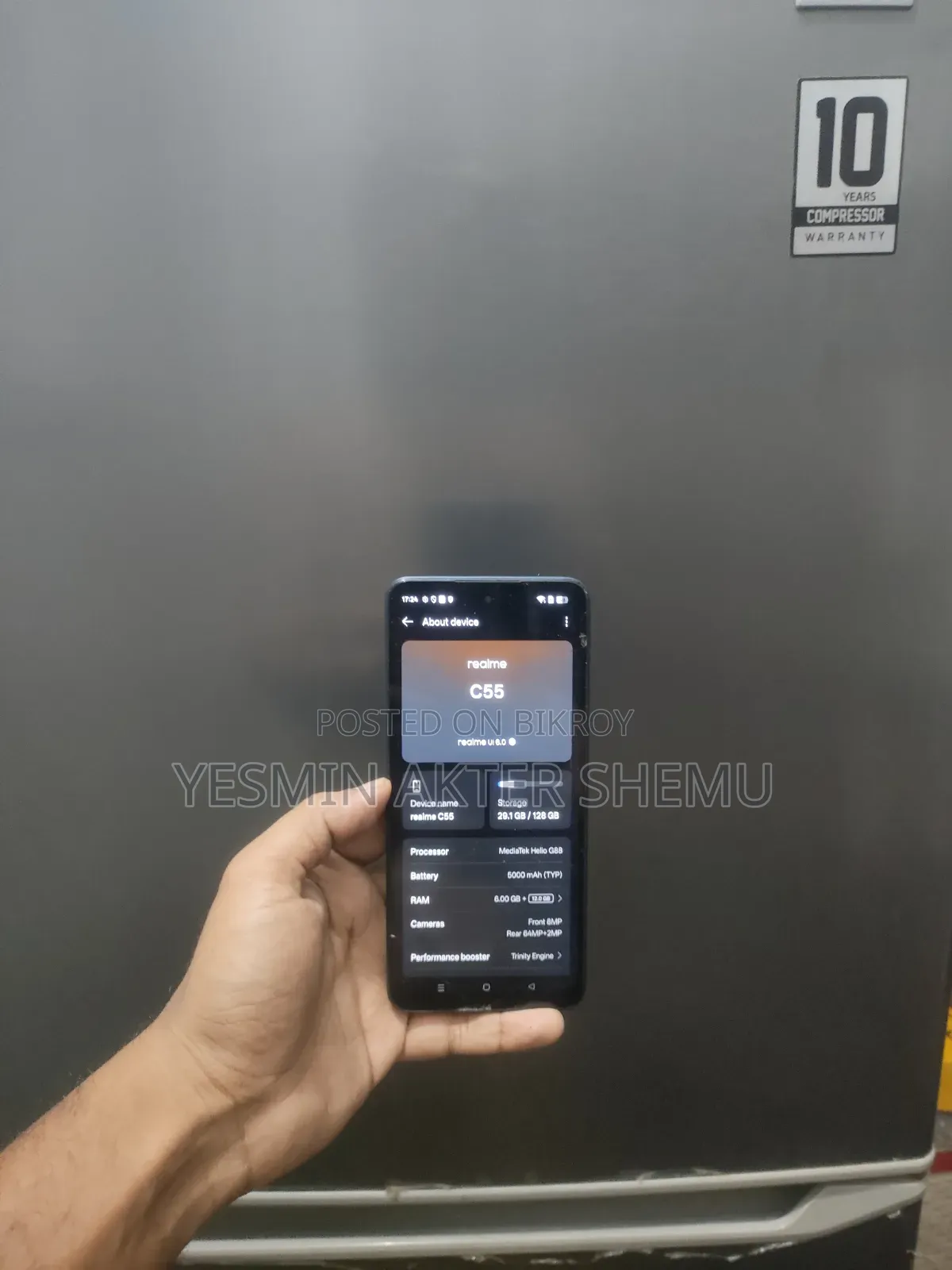 Realme C55 128 GB Black