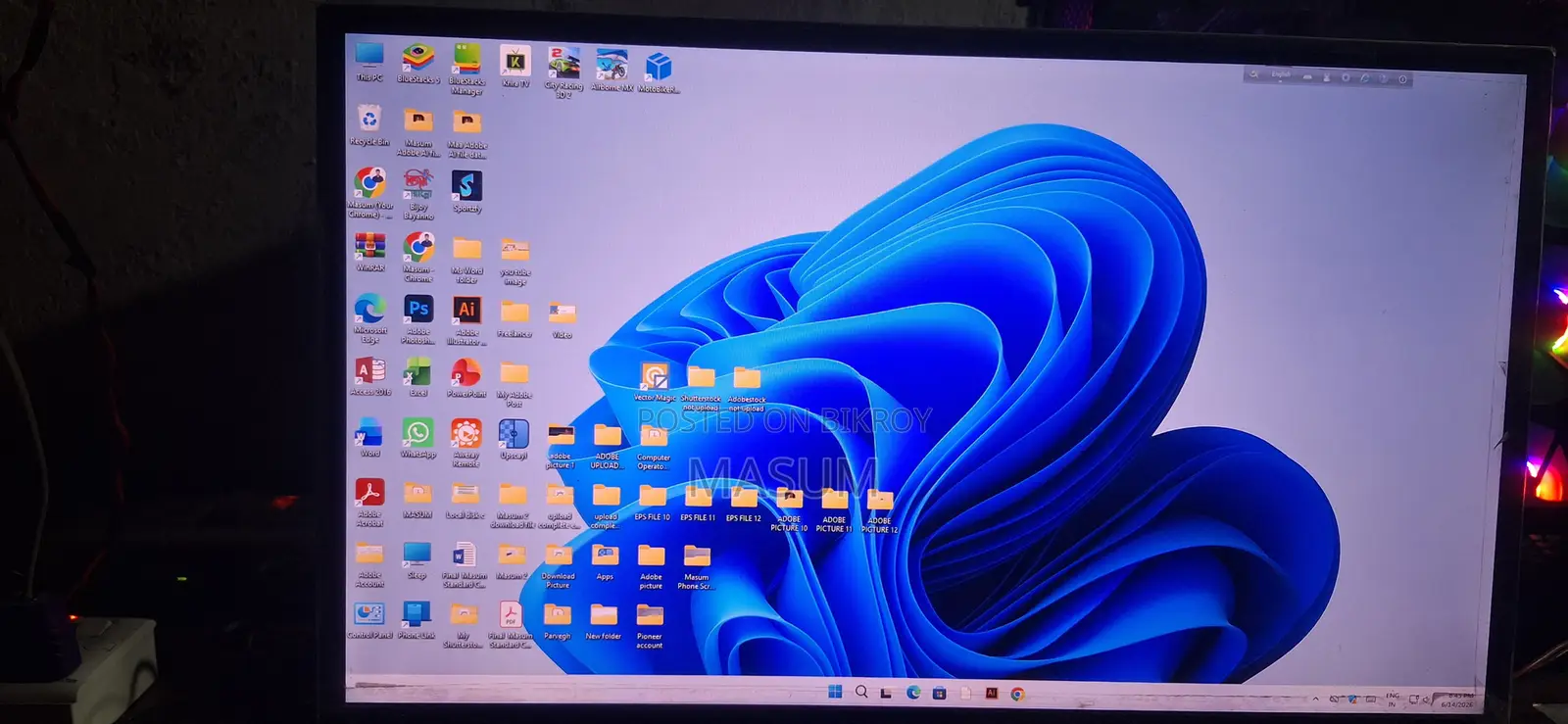 Desktop Computer Dell 16GB Intel Core i5 HDD+SSD 1T