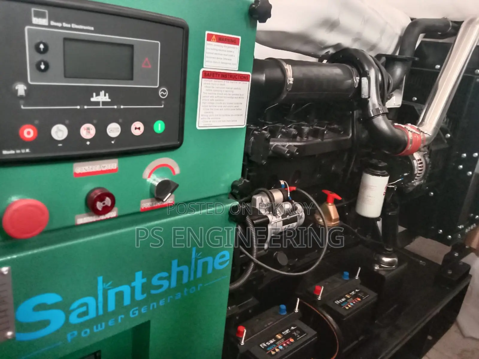 Brand New 150KVA Cummins Canopy Diesel Generator Deep Sea Controller