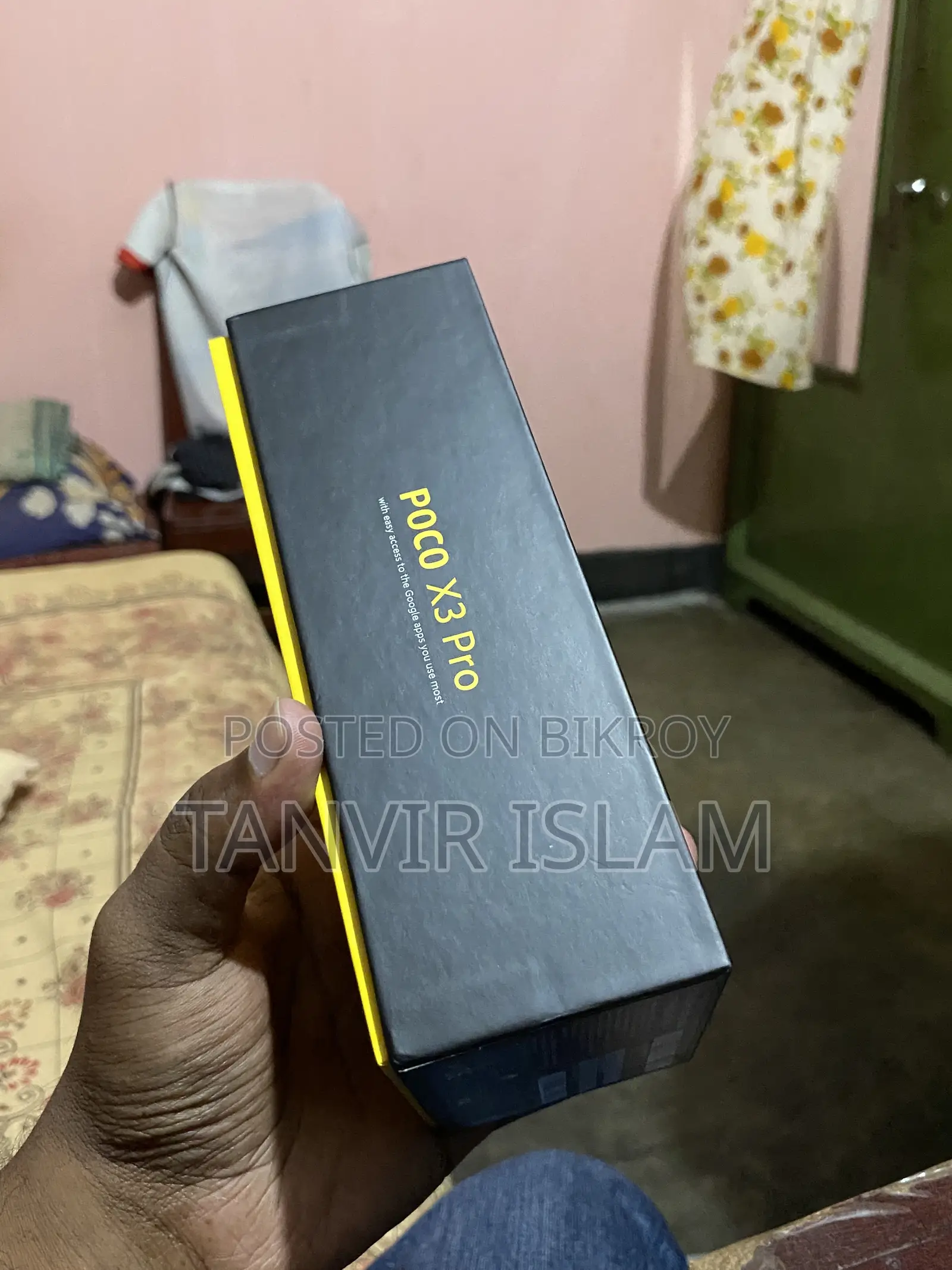 শাওমি পোকো এক্স৩ প্রো ২৫৬ জিবি ব্ল্যাক