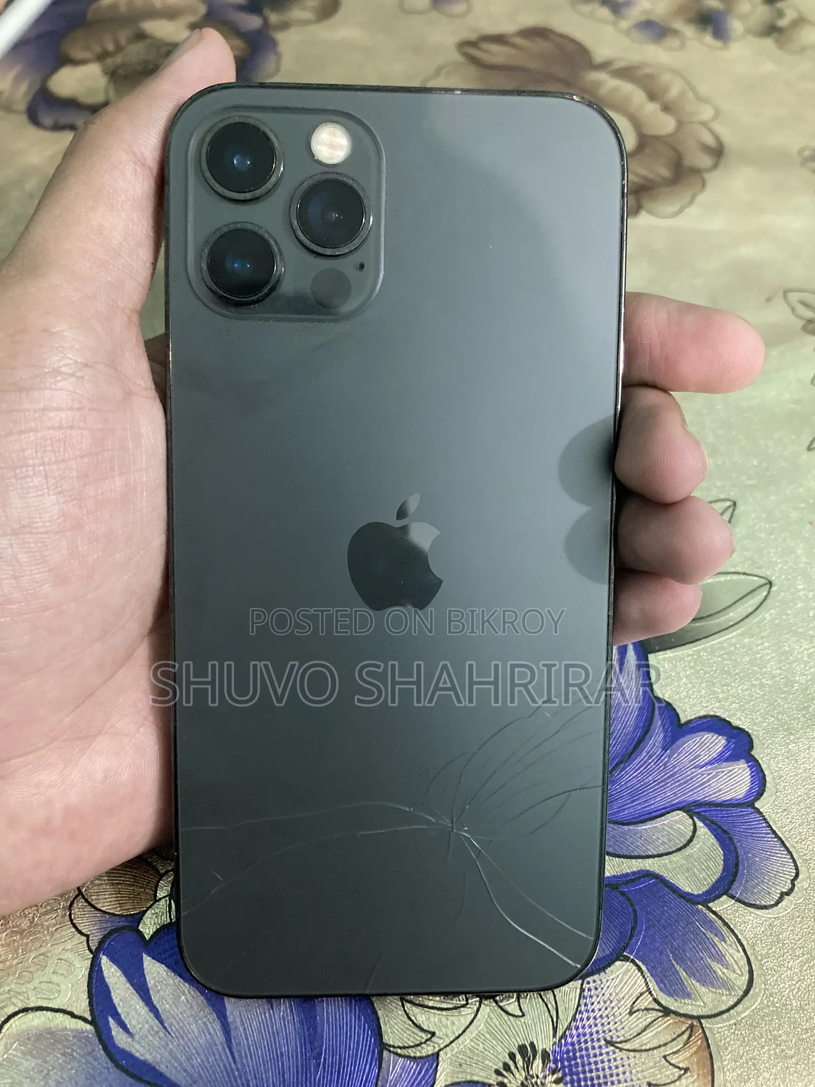 অ্যাপল আইফোন ১২ প্রো ২৫৬ জিবি ব্ল্যাক