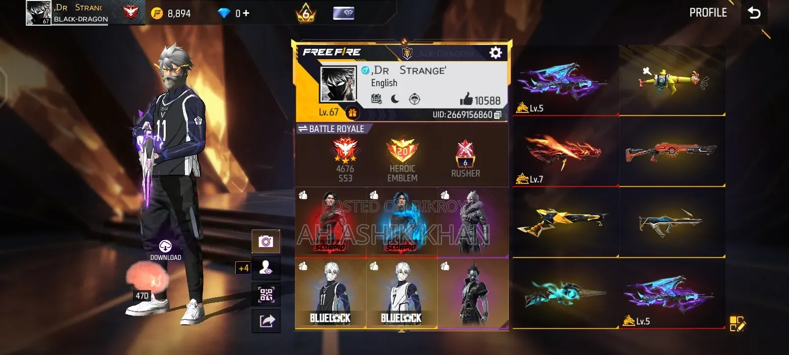Free Fire Id