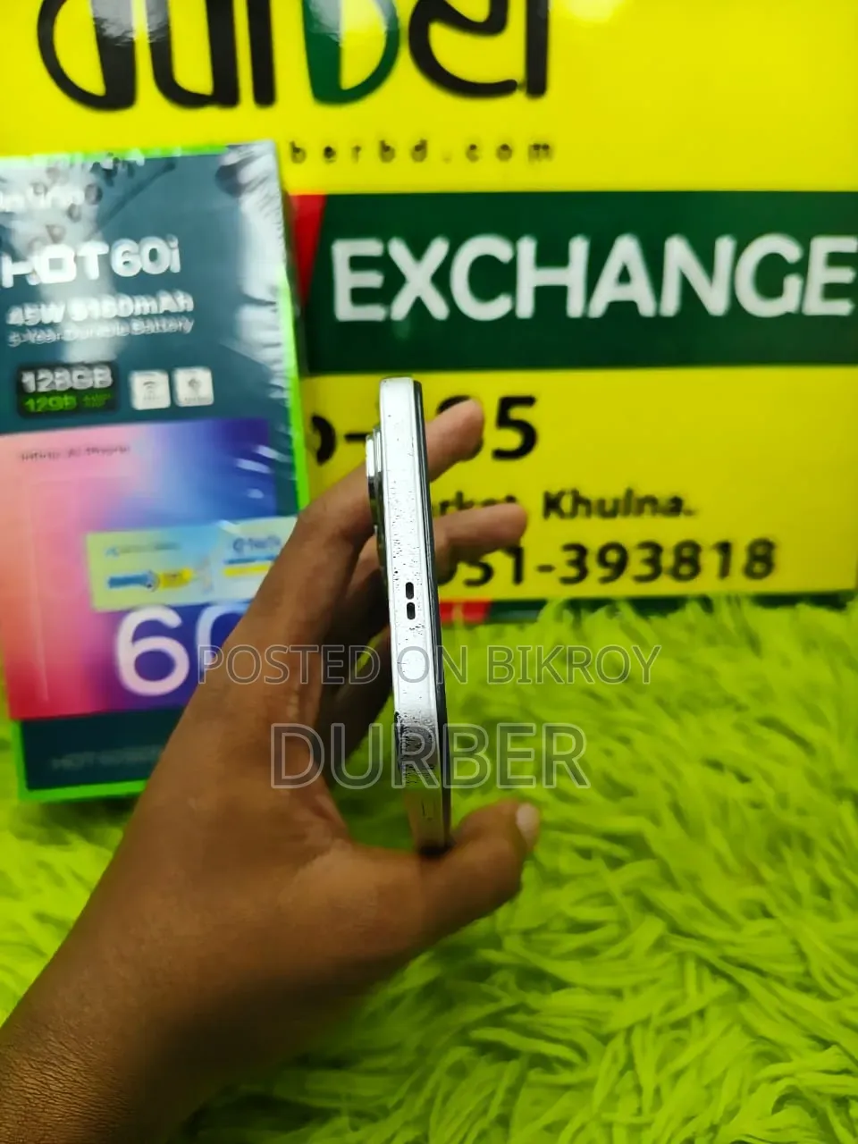 Infinix Hot 60i 128 GB Silver