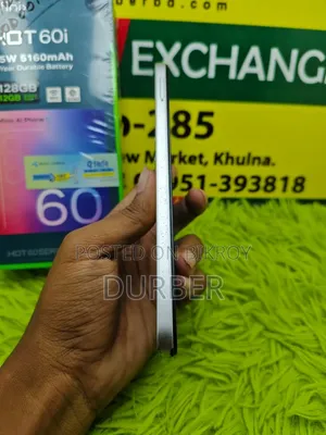Infinix Hot 60i 128 GB Silver