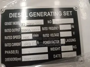 Brand New 250KVA Cummins Canopy Diesel Generator Deep Sea Controller