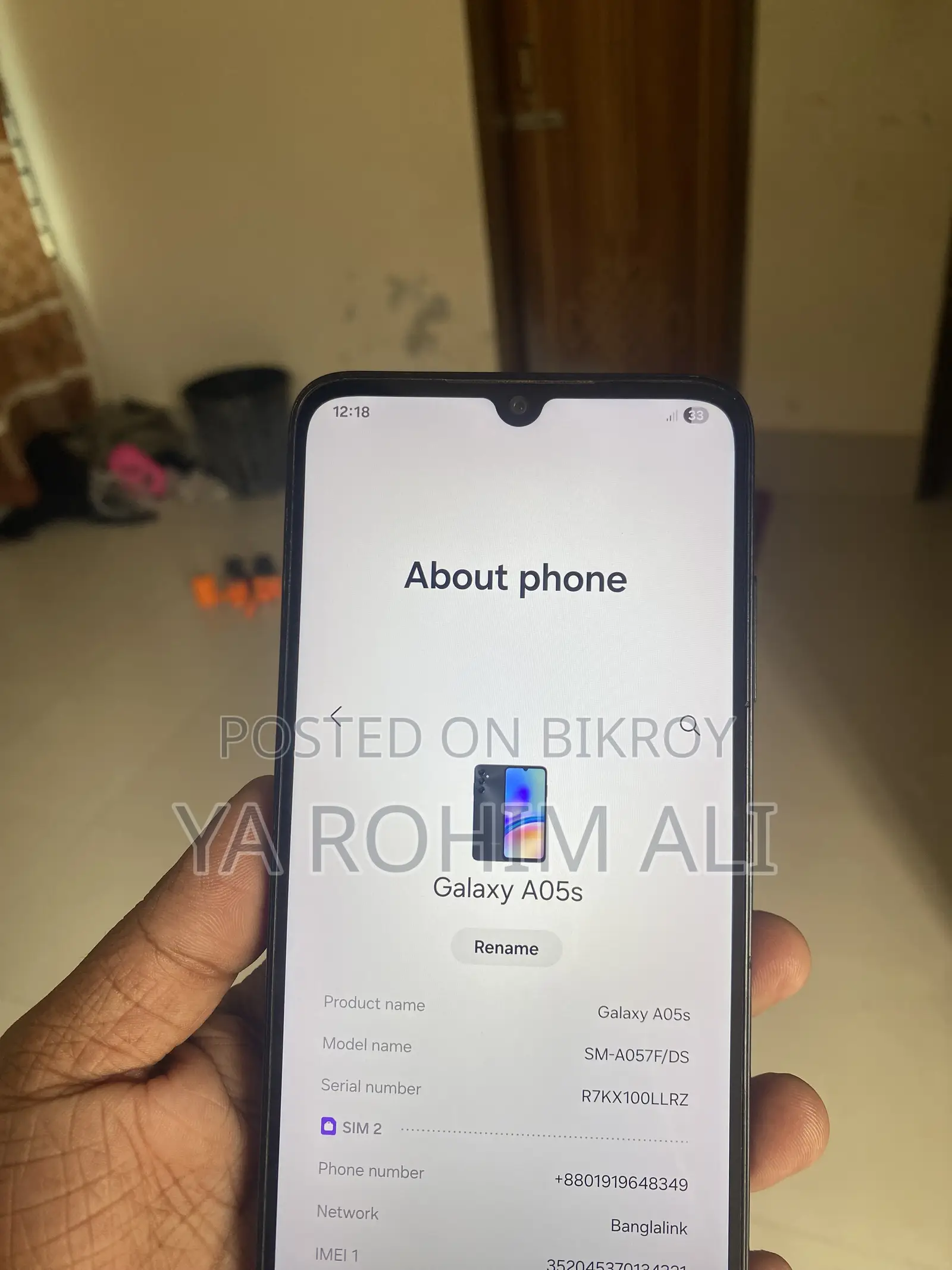 Samsung Galaxy A05s 64 GB Blue