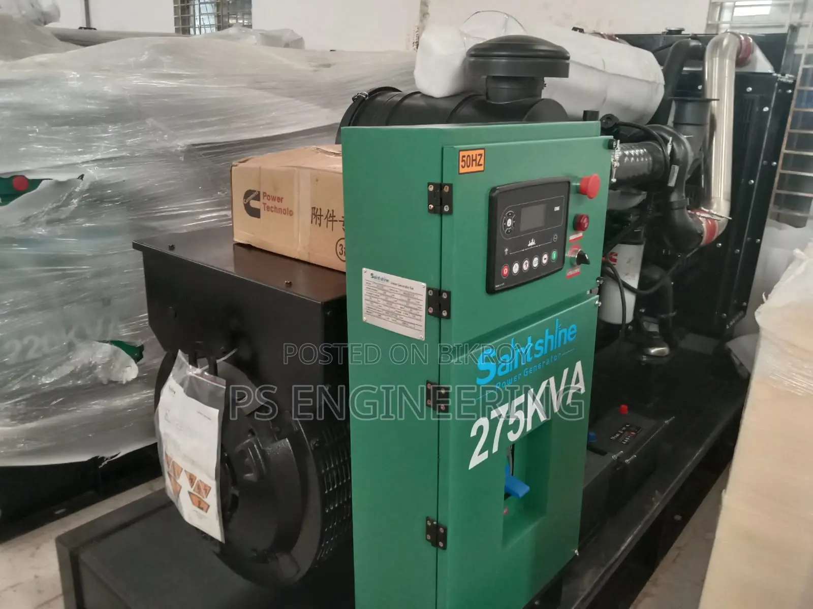 Brand New 250KVA Cummins Canopy Diesel Generator Deep Sea Controller