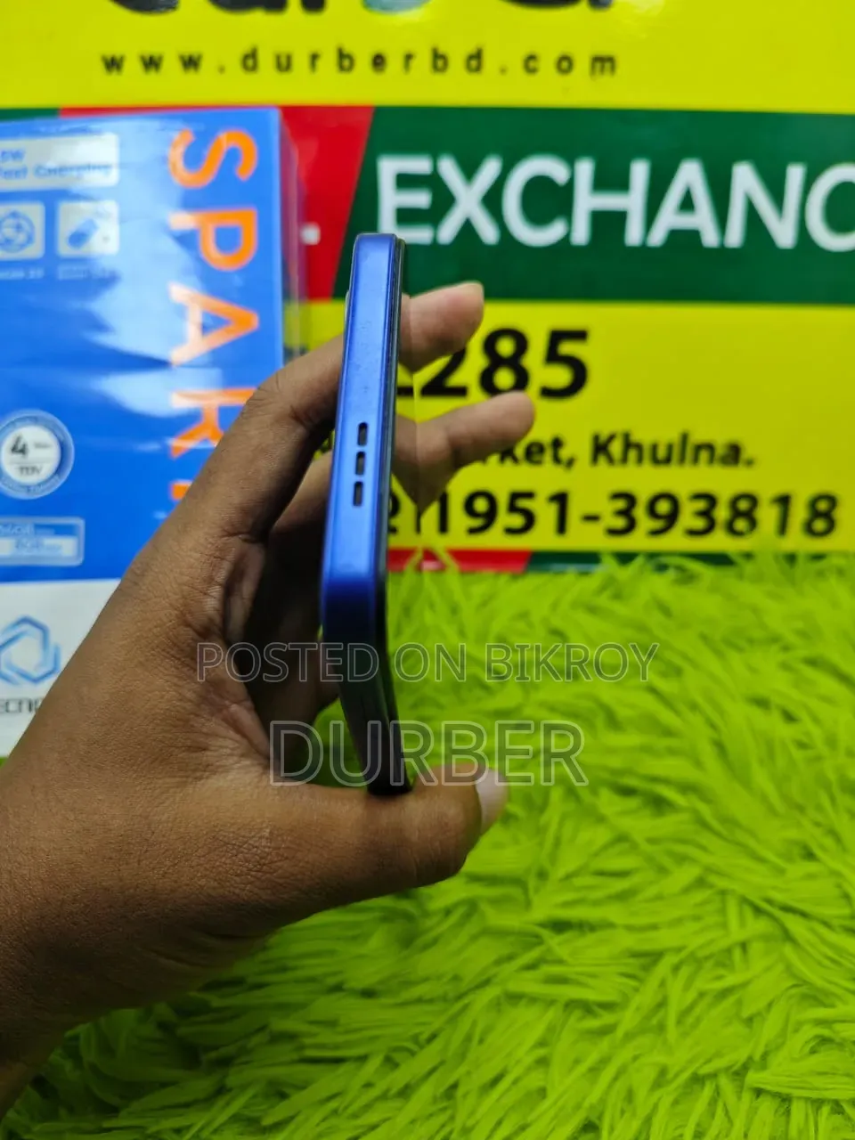 টেকনো স্পার্ক গো ৩ ৬৪ জিবি নীল