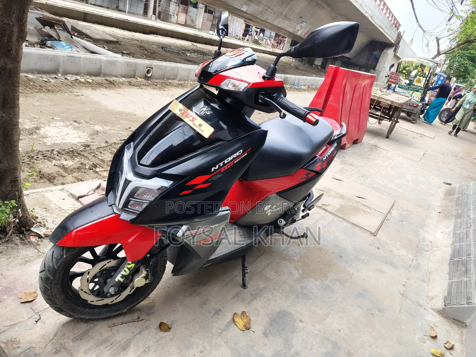 TVS Ntorq 125 2023 Red