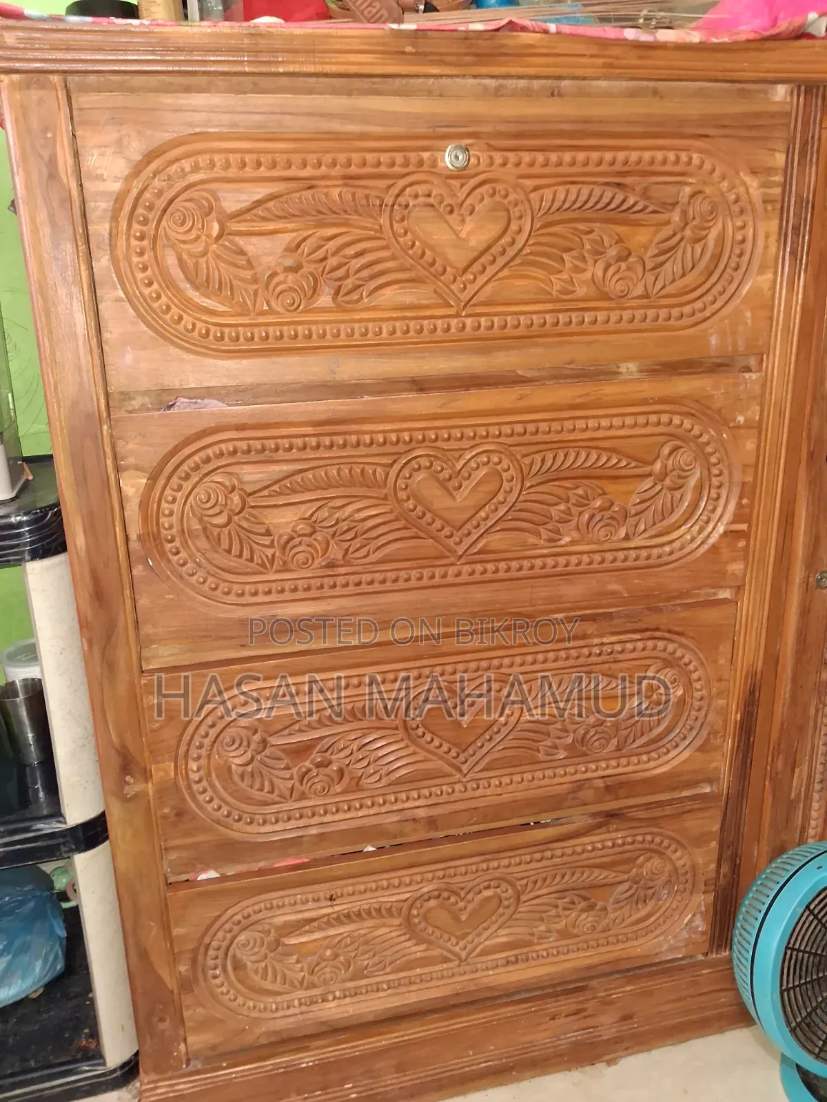 সেগুন কাঠের ওয়ারড্রব