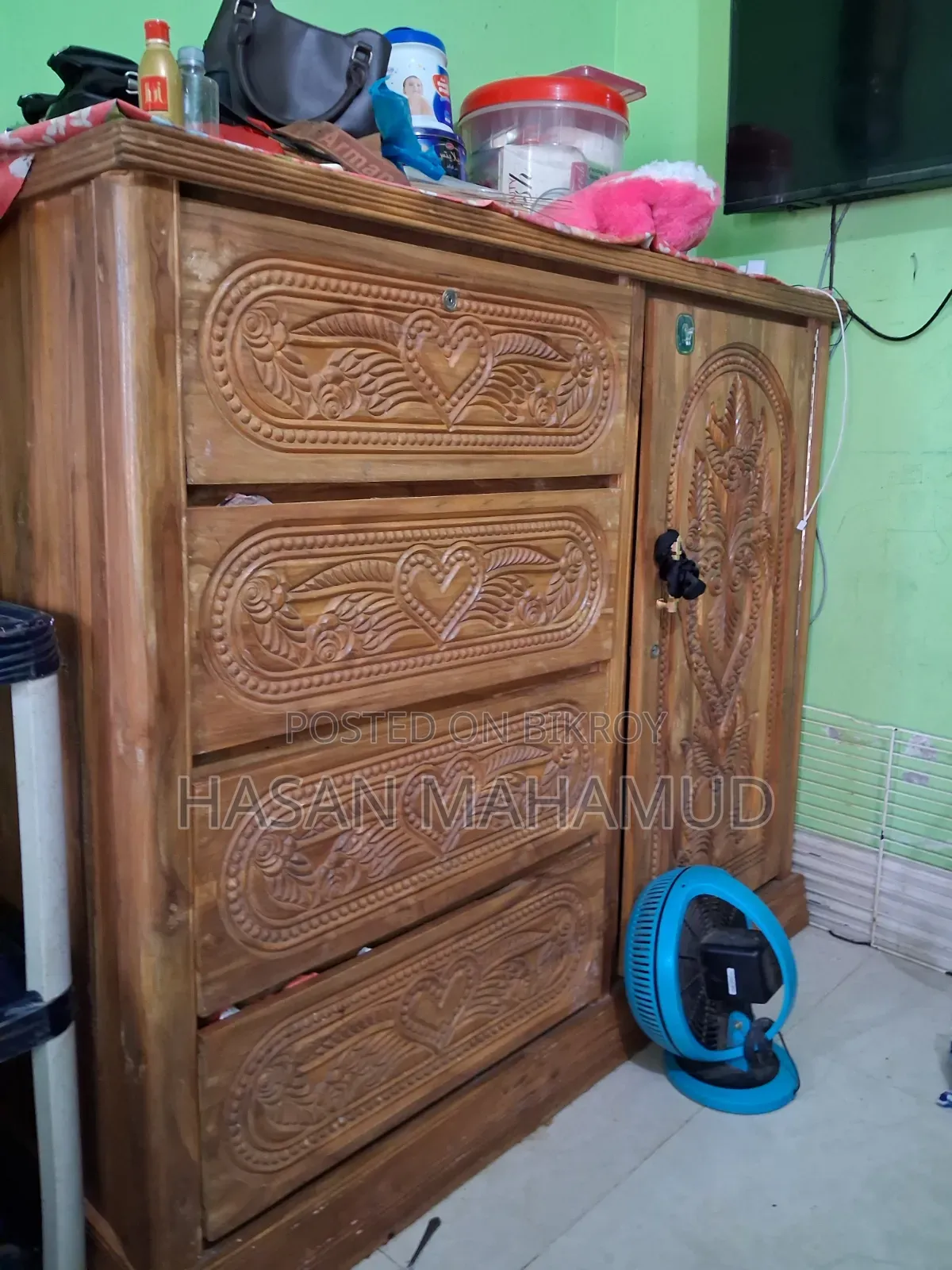 সেগুন কাঠের ওয়ারড্রব