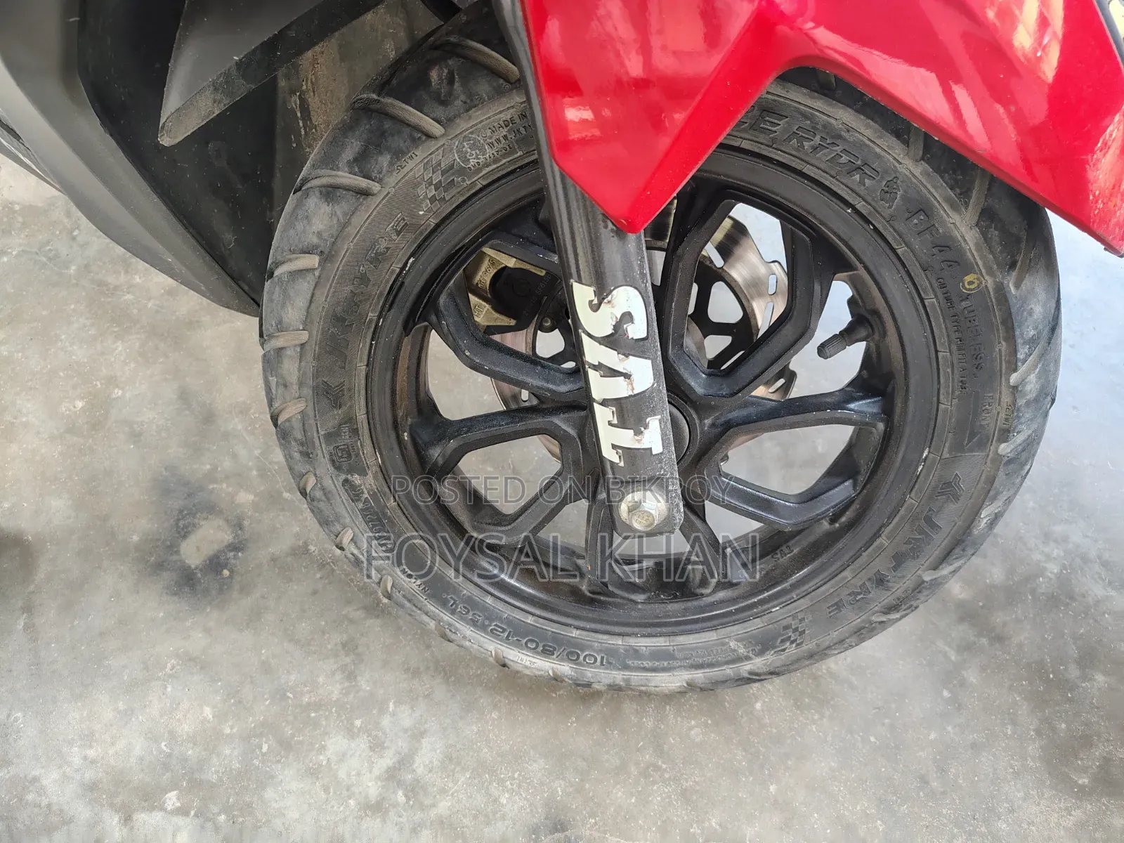 TVS Ntorq 125 2023 Red
