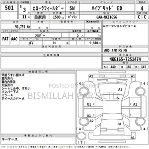 Toyota Corolla Fielder 2021 Silver