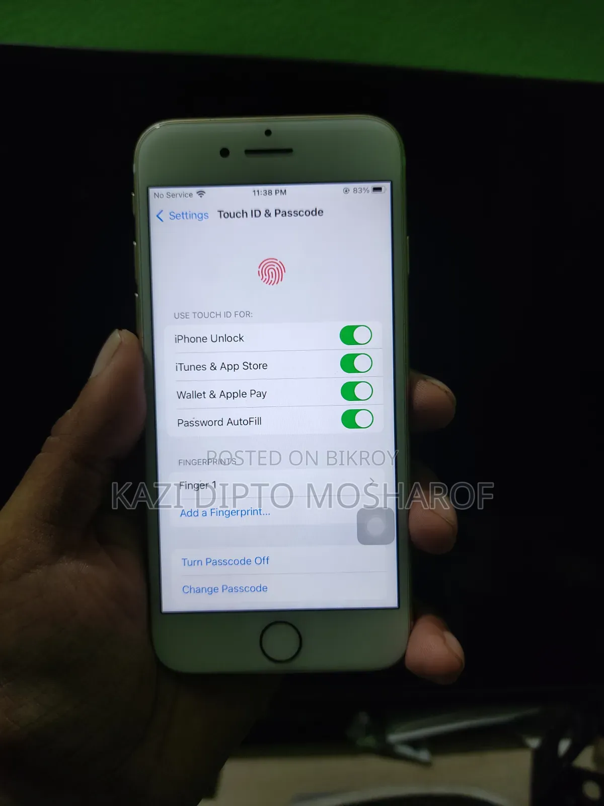 অ্যাপল আইফোন ৭ ১২৮ জিবি গোল্ড