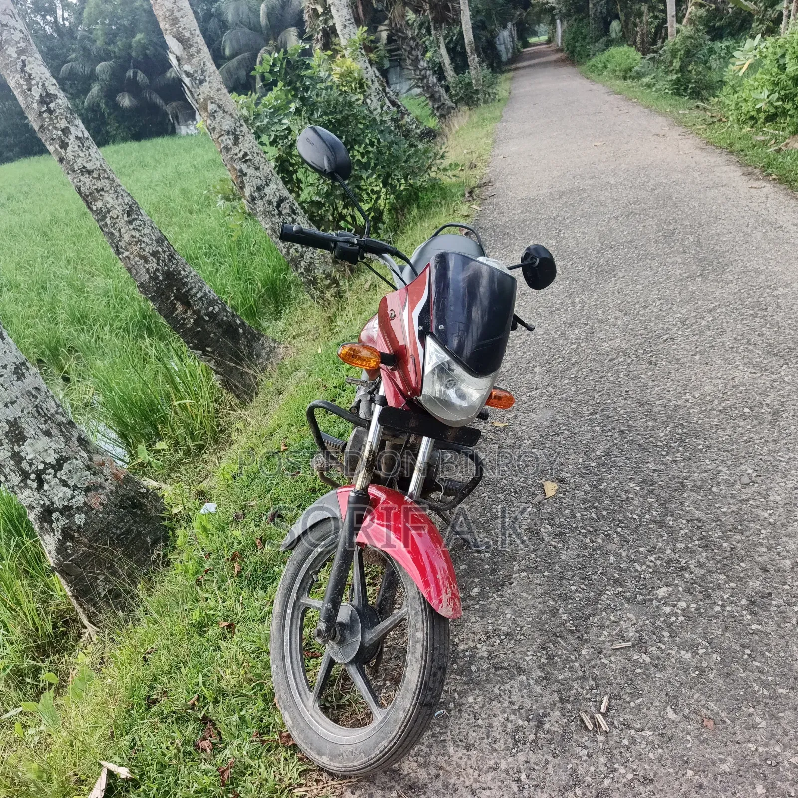 Bajaj Platina 100 2012 Red