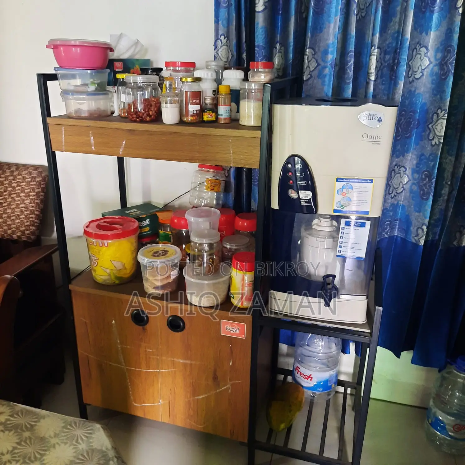 Bedroom & Kitchen