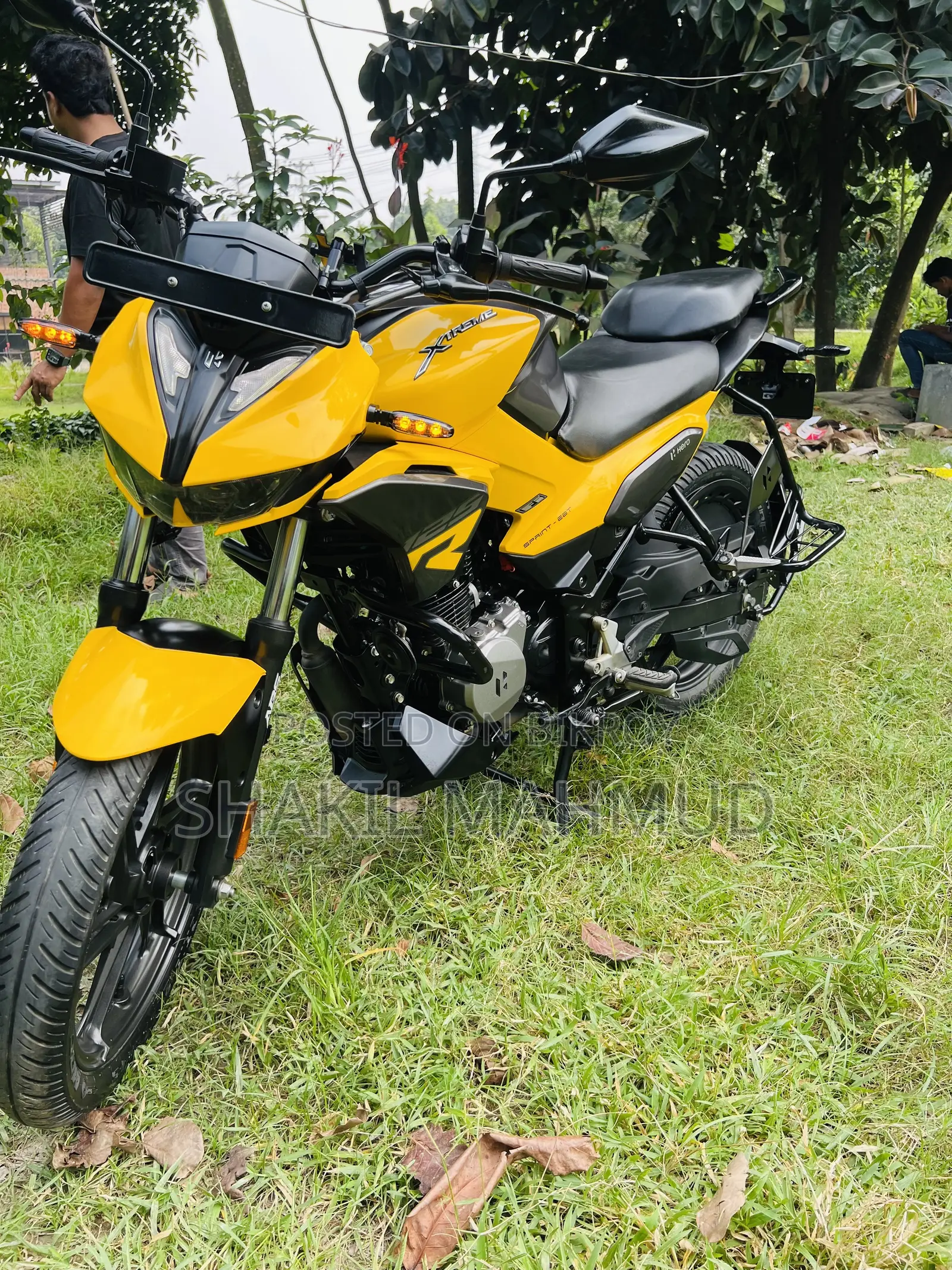 Hero Xtreme 125R 2025 Yellow