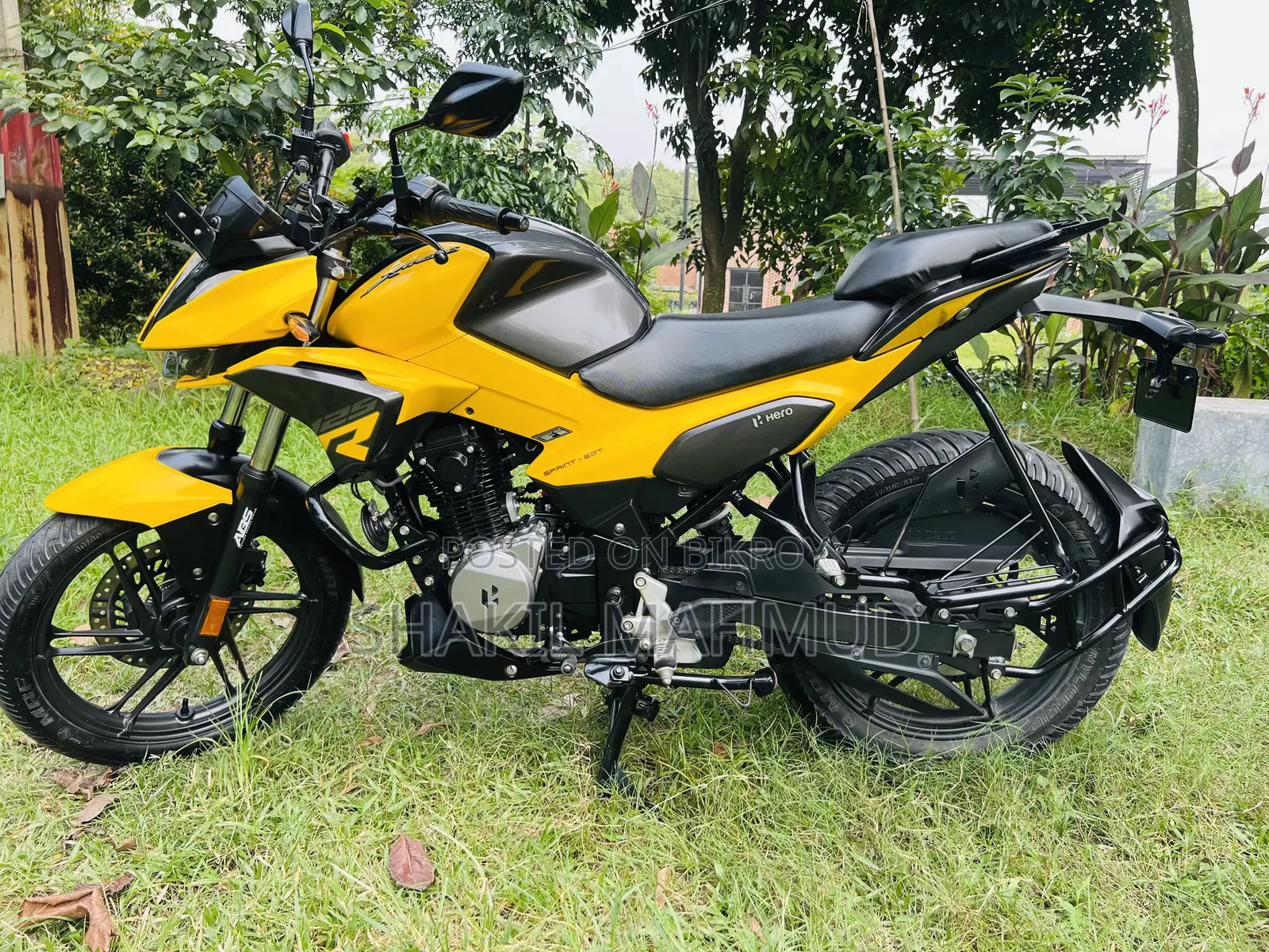 Hero Xtreme 125R 2025 Yellow