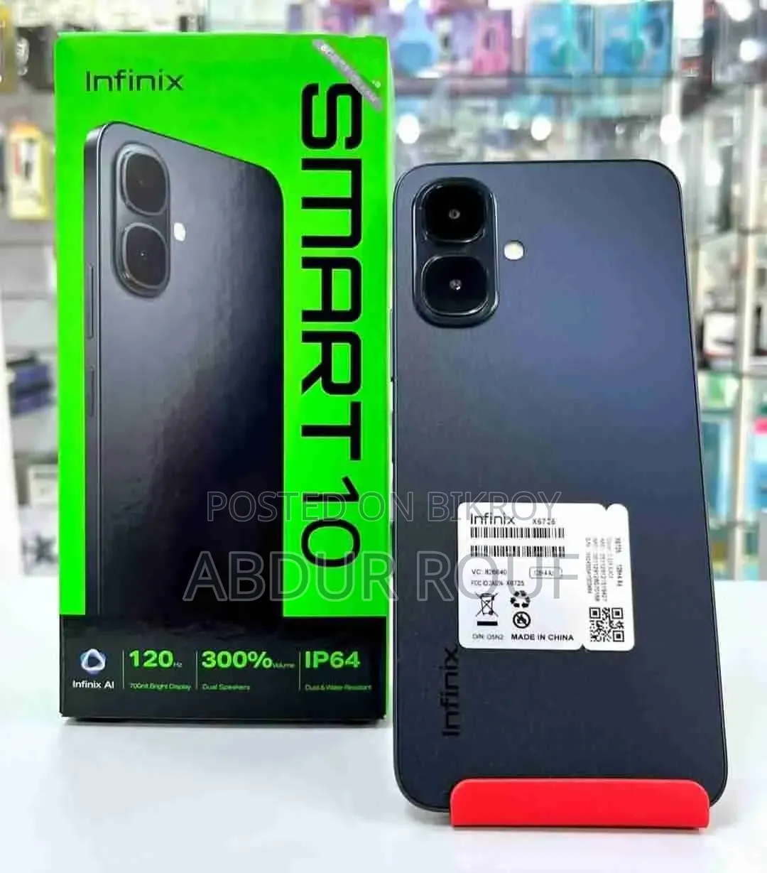 Infinix Smart 10 64 GB Black