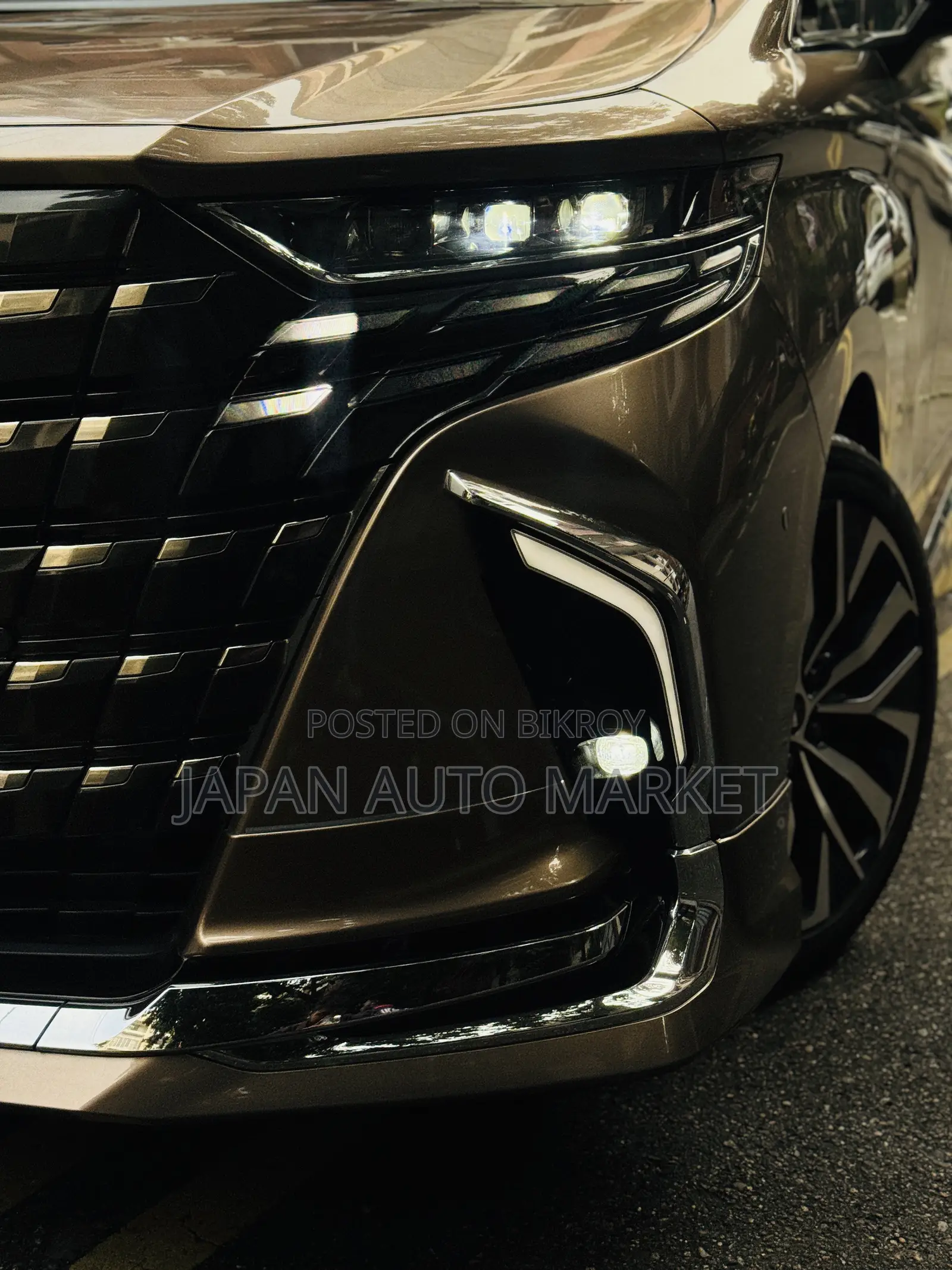 Toyota Alphard 2024 Brown
