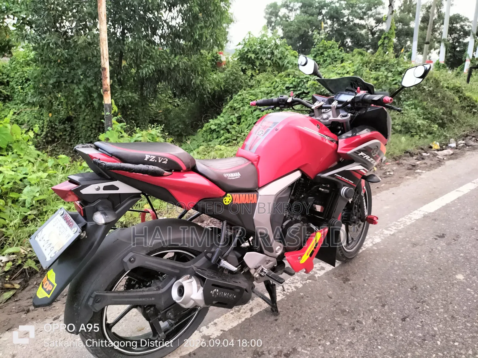 New Yamaha Fazer V2 2020 Red
