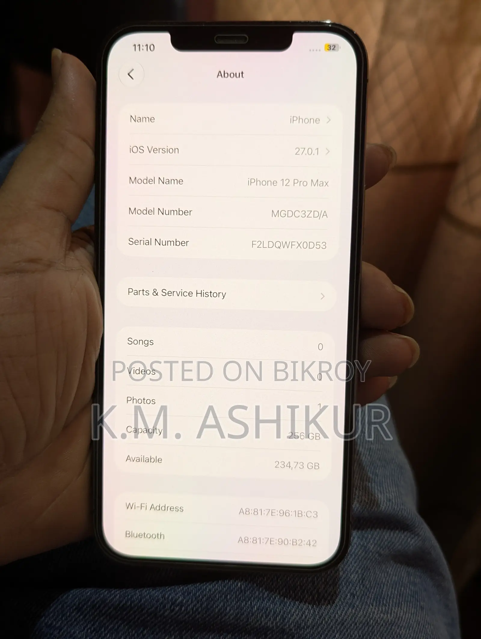 Apple iPhone 12 Pro Max 256 GB Black
