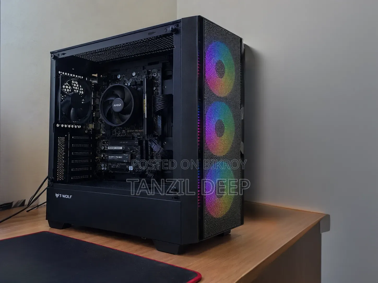 Desktop Computer MSI Model 16GB AMD Ryzen 5 SSD 256GB