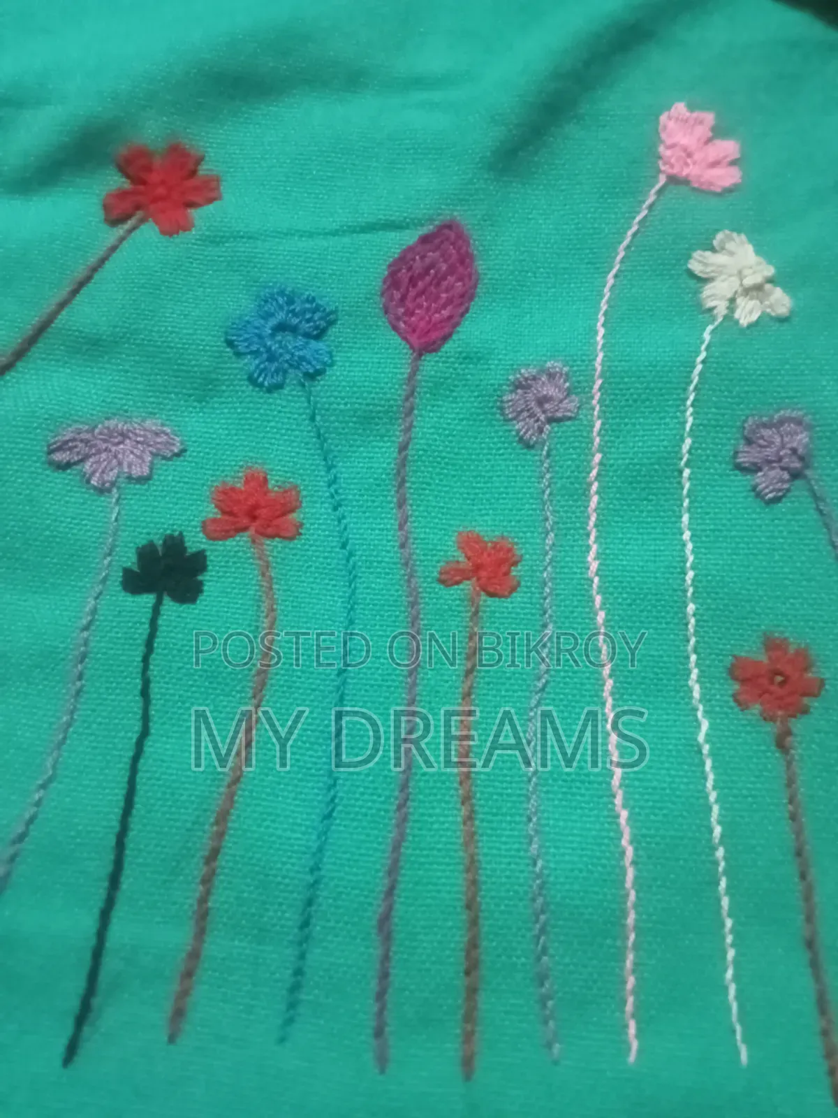 Winter Hand-Embroidered Shawl