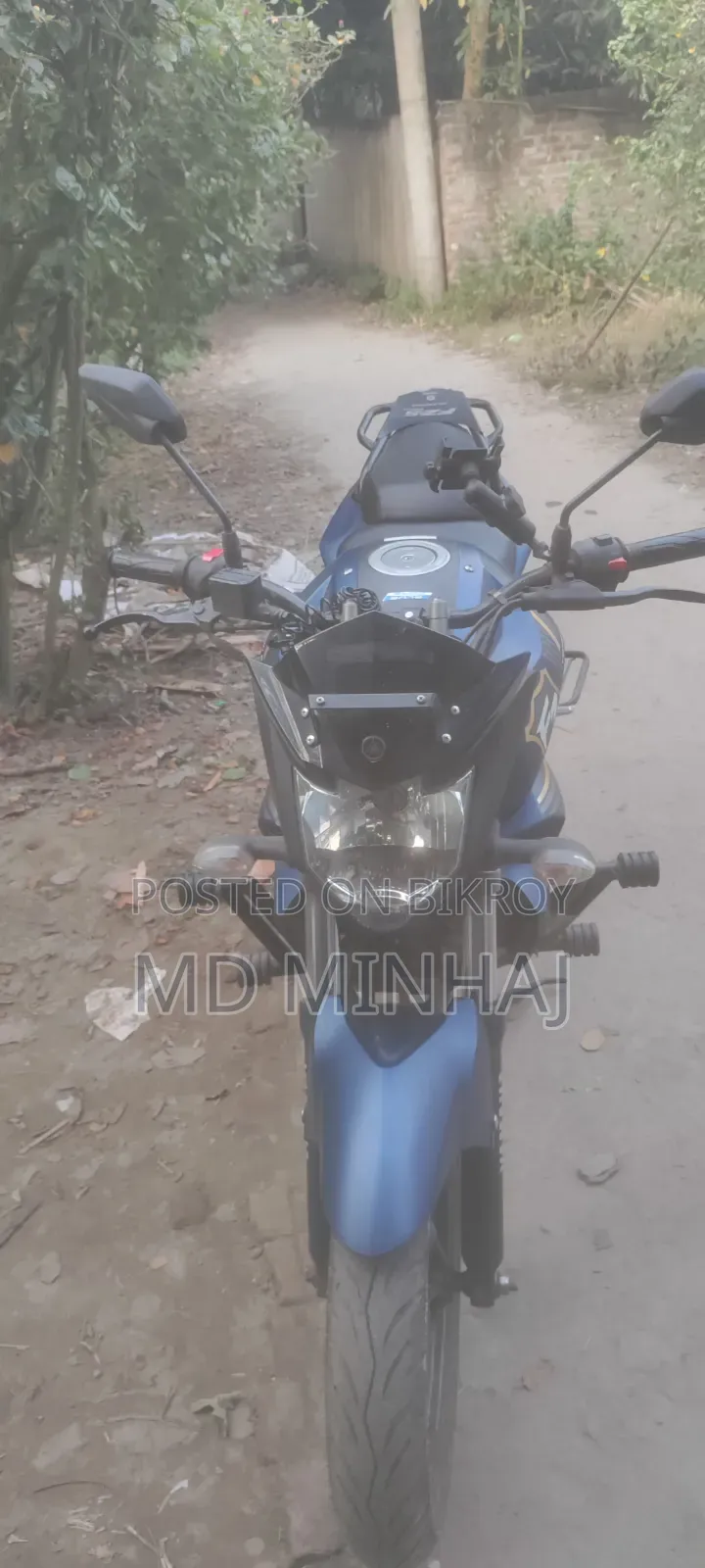 ইয়ামাহা এফজেডএস ভি২ ২০২৫ নীল