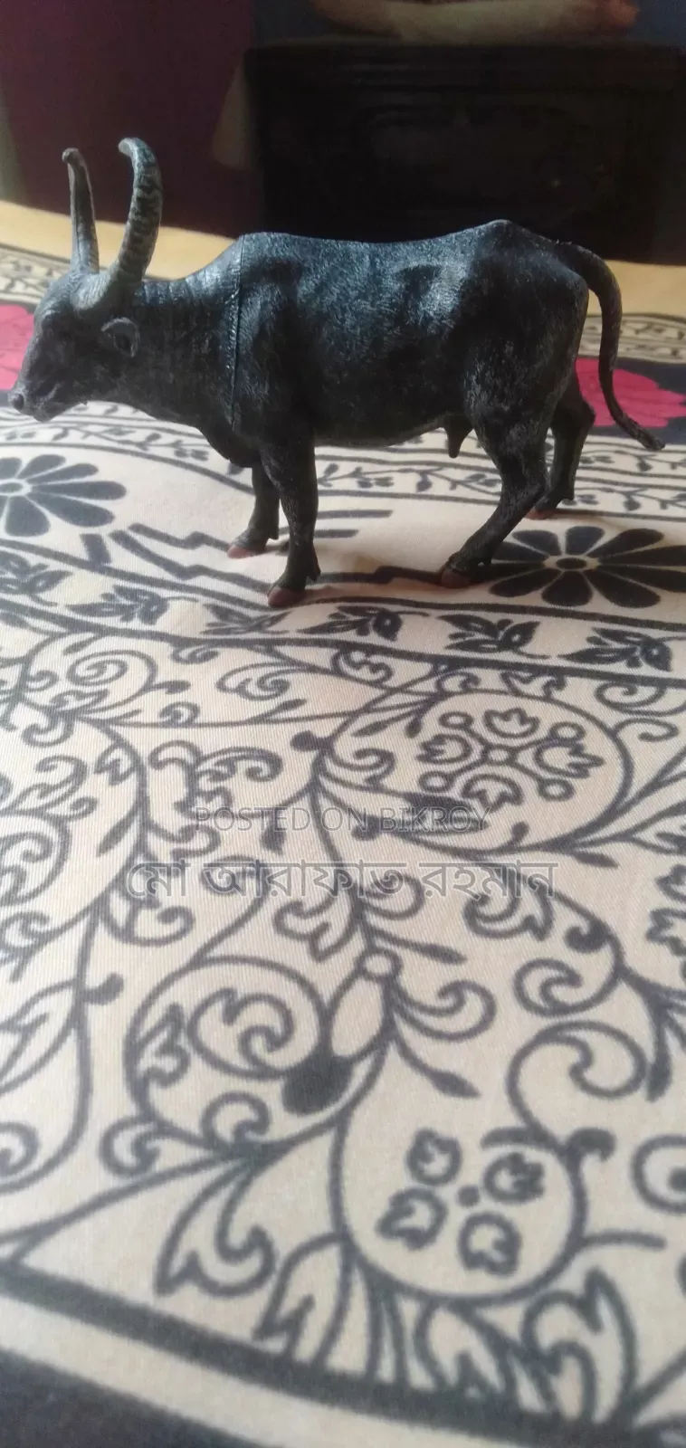 Realistic Toy Buffalo
