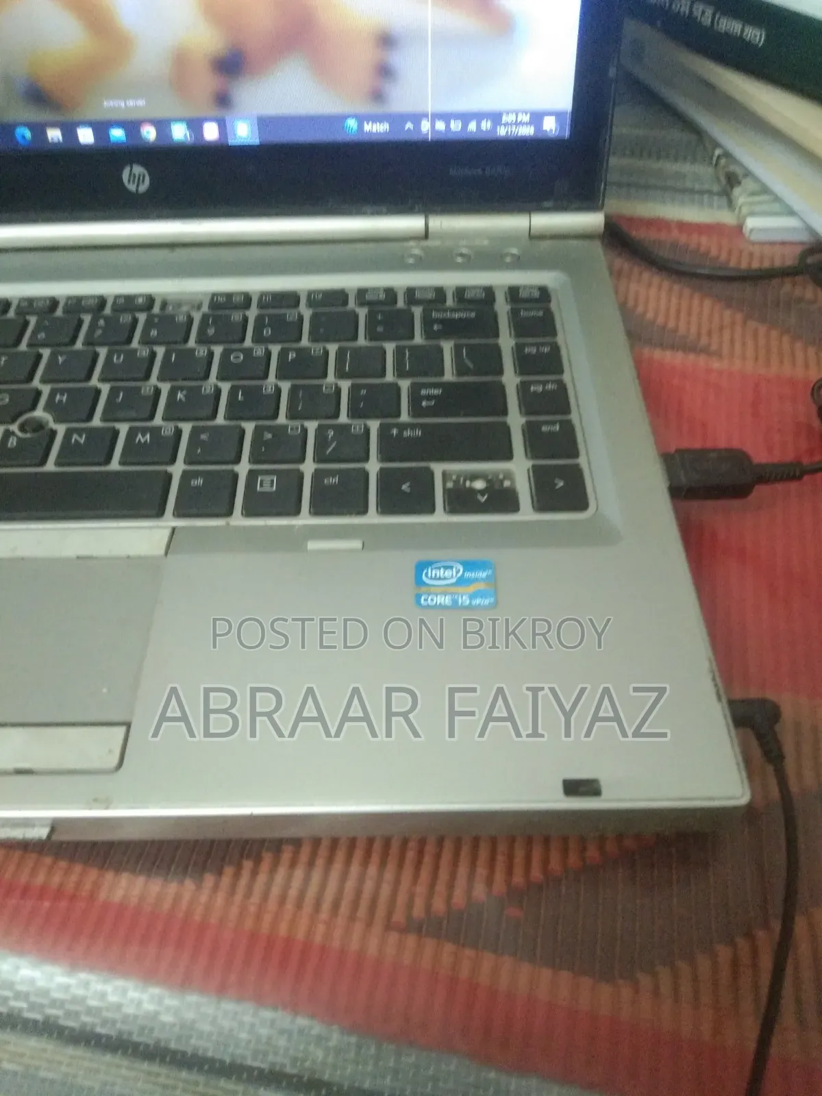 Laptop HP EliteBook 8470P 4GB Intel Core i5 HDD 500GB
