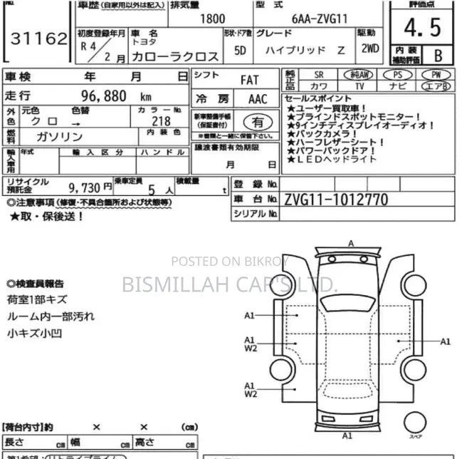 Toyota Corolla Cross 2021 Black