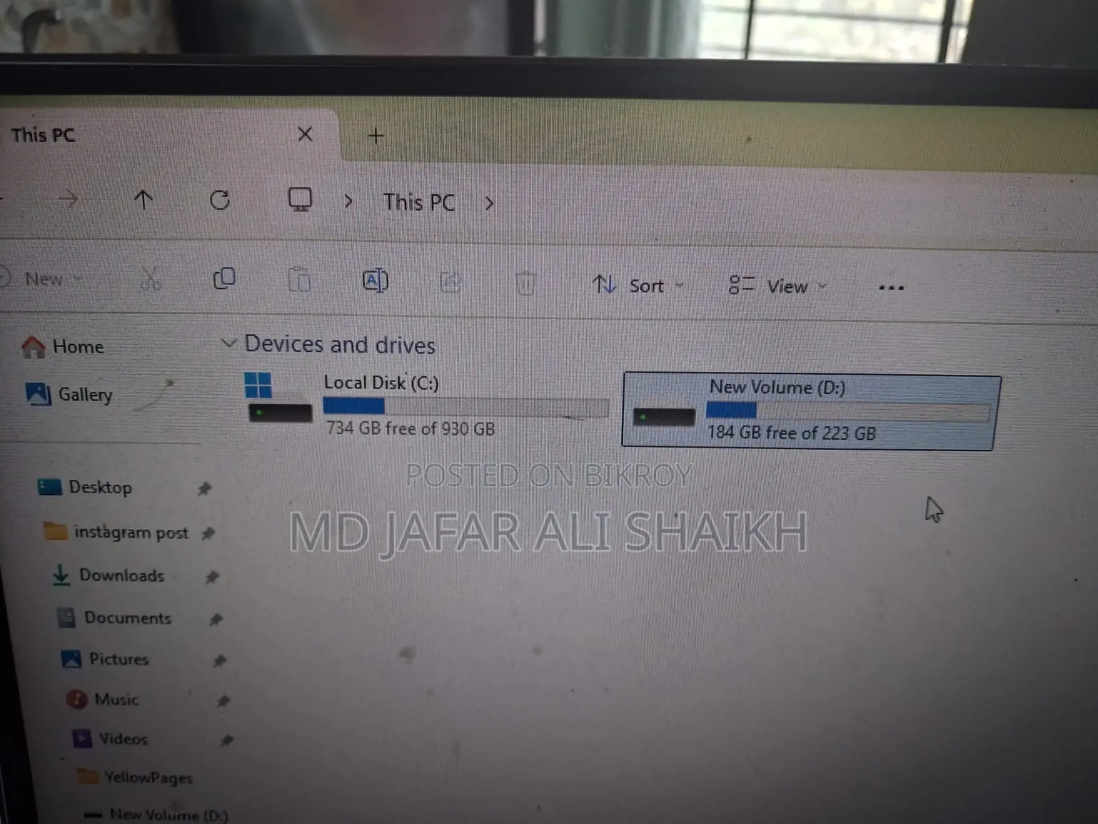 ডেস্কটপ কম্পিউটার Asus 16GB Intel Core i5 SSD 1T