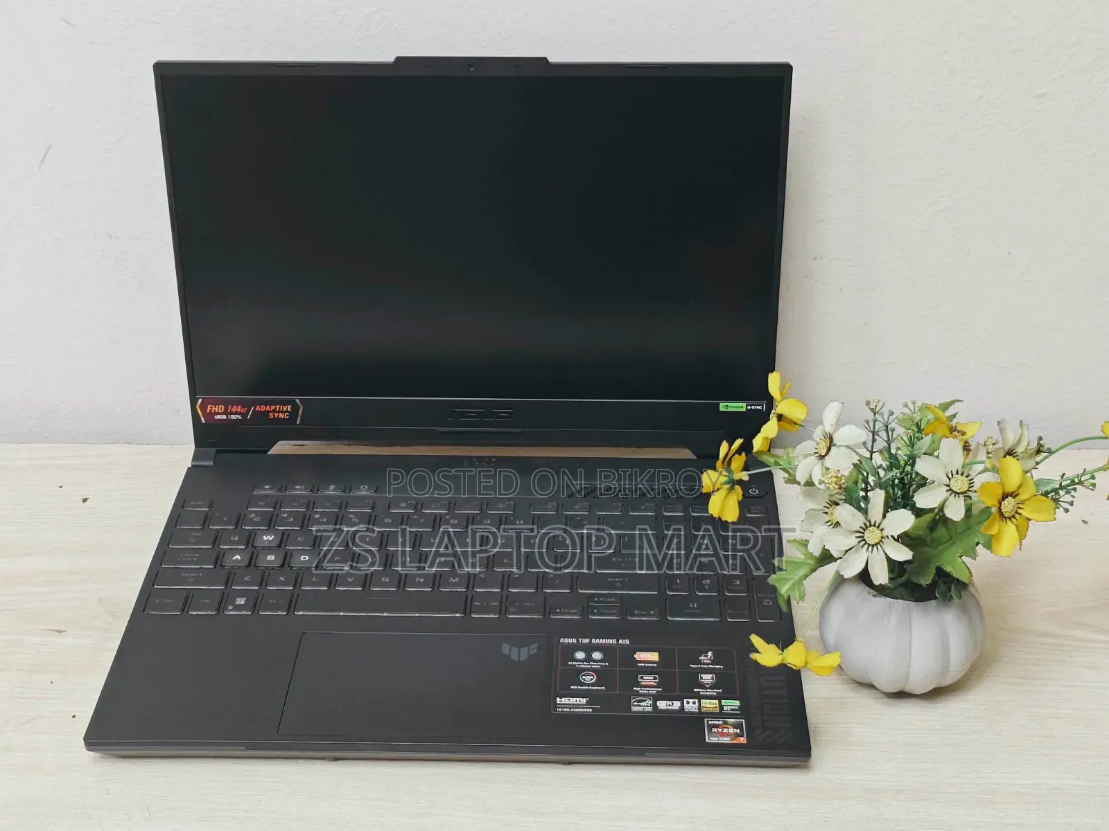 Laptop Asus TUF Gaming A15 16GB AMD Ryzen 7 SSD 512GB