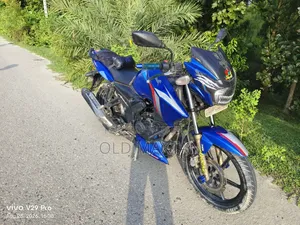 টিভিএস আপাচে আরটিআর ১৬০ টুভি ২০২৩ ব্লু