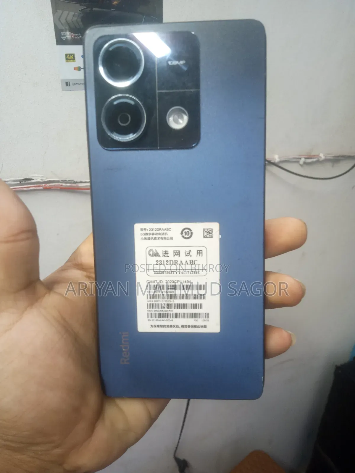 Xiaomi Redmi Note 13 128 GB Black