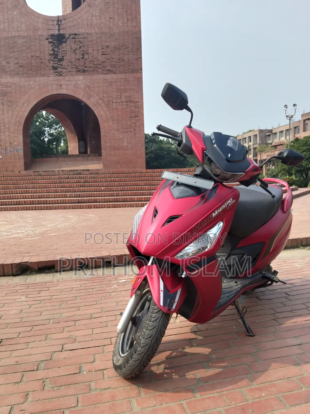 হিরো মেস্ট্রো এজ ১১০ ২০২৩ রেড